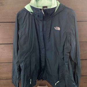Women’s Teal North Face Rain Jacket